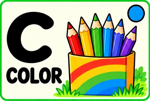 Tarjeta de color